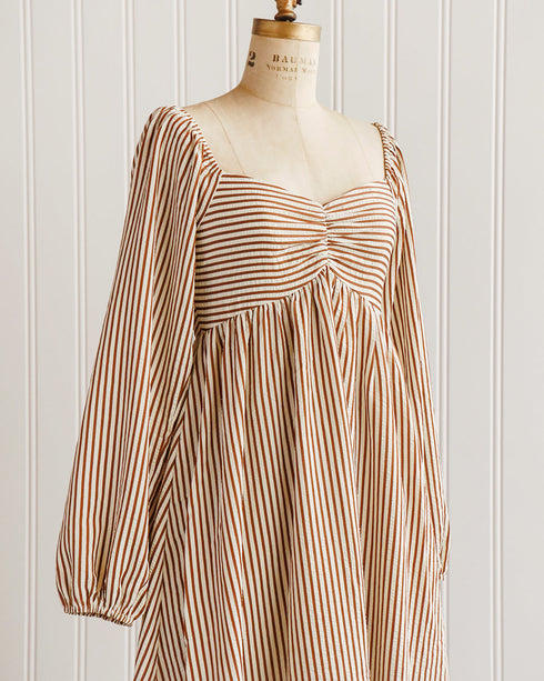 Cocoa Baton Maxi Dress