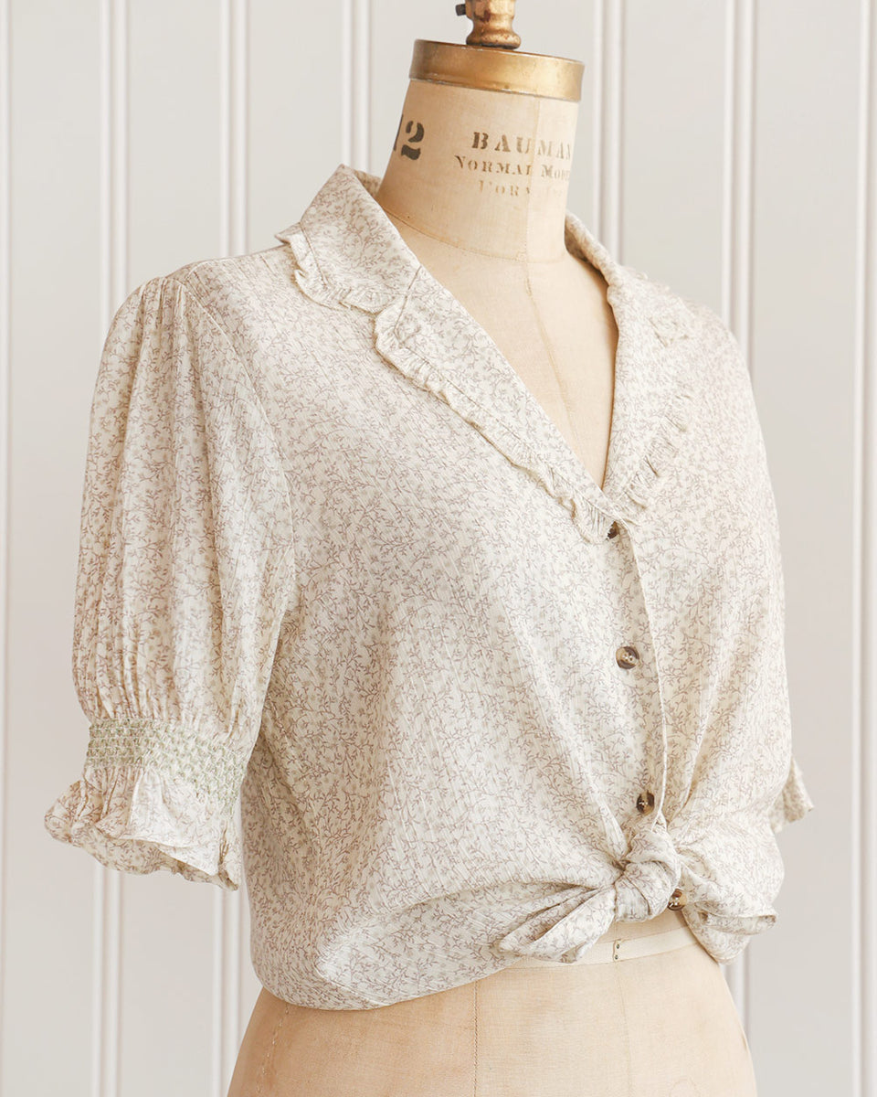 Effortless & Romantic Vintage Inspired Tops / Adored Vintage / Gazed Softly Top