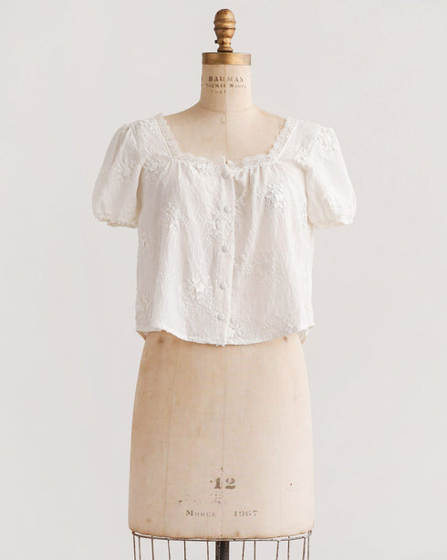 Snow in Summer Top