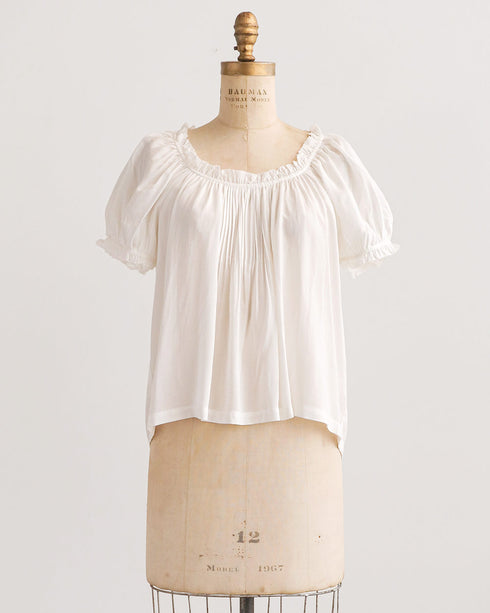 Cloudlight Pintuck Top