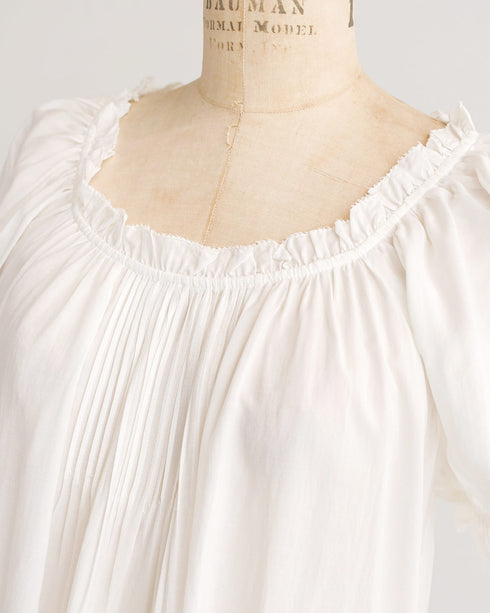 Cloudlight Pintuck Top
