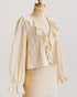 Romantic Parchment Blouse