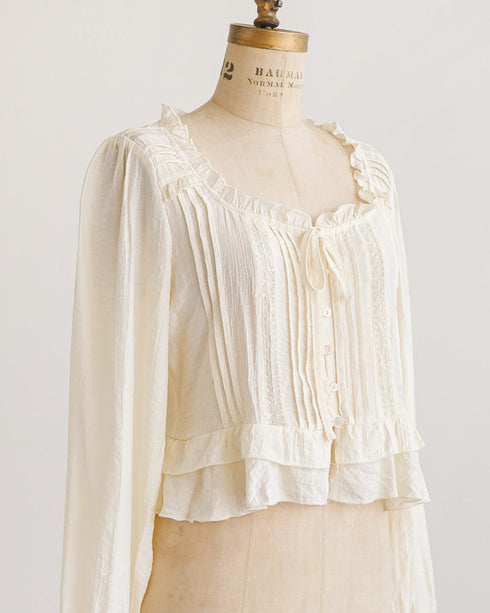 Swept in a Song Blouse