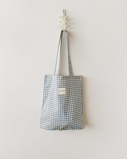 Small Tote Bag - Brisa Gingham