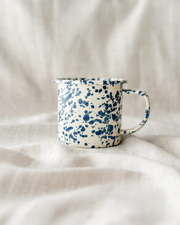 Splatter Enamel Mug