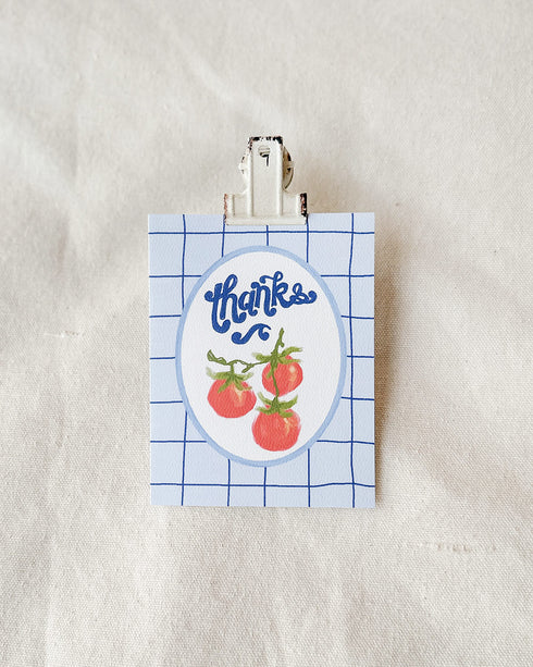 Thanks Tomato Card