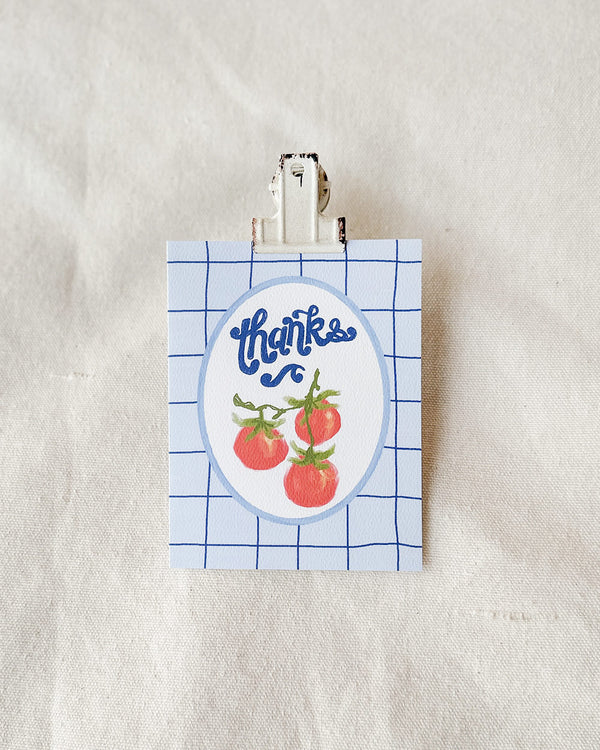 Thanks Tomato Card