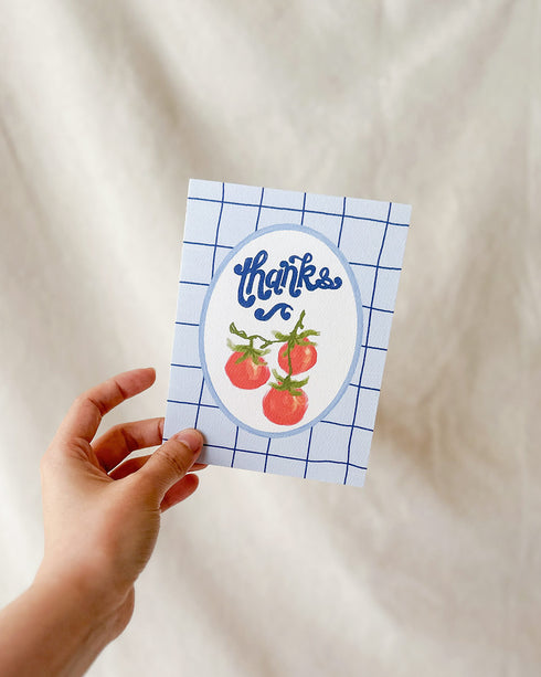 Thanks Tomato Card