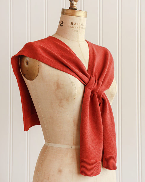 Sweater-Style Shawl