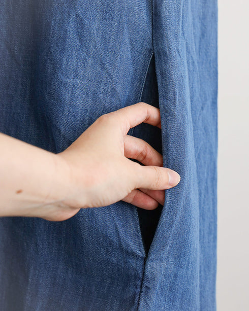 Wiscasset Denim Mini Dress