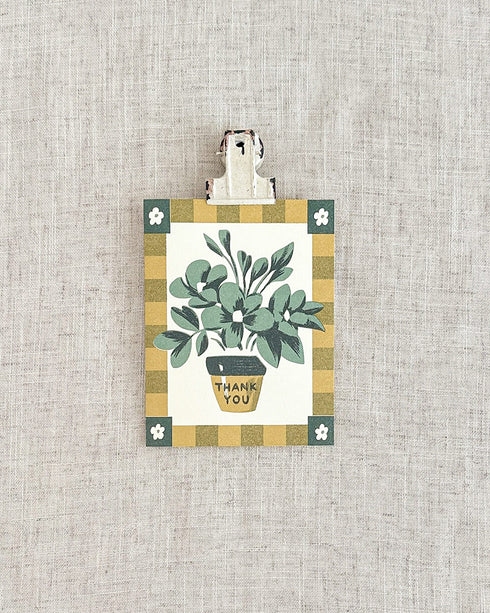 Thank You Flower Pot Card