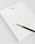 The Daily Edit - Agenda Notepad