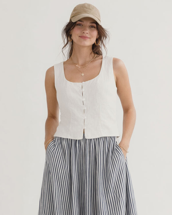 Breathwork Buttondown Top