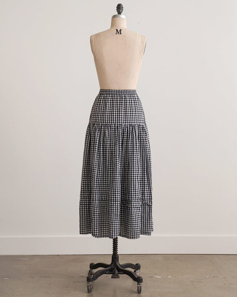 Gardenne Skirt - Prairie Noir