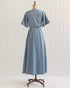 Lydia Chambray Wrap Dress
