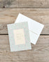 Vine Blooms Wedding Card
