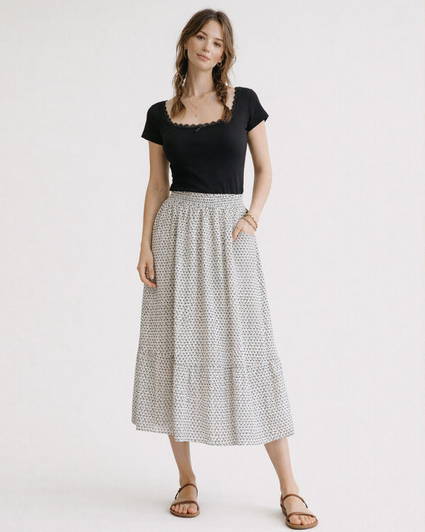 Paperie Midi Skirt