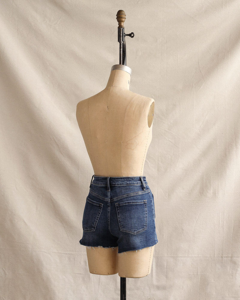 Patch Pocket Shorts Marshmallow Floral