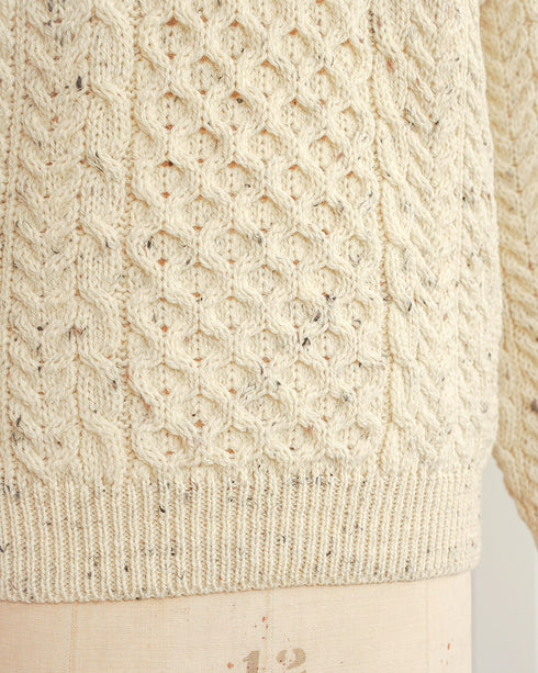 Rosaveel Fisherman Wool Sweater