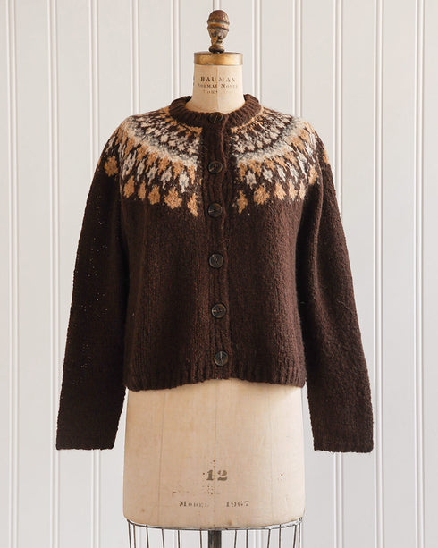 Dried Leaves Cardigan