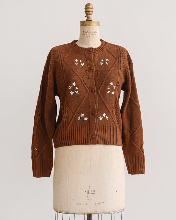 Briarwood Embroidered Cardigan