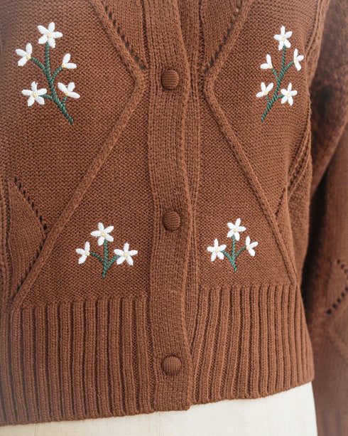 Briarwood Embroidered Cardigan