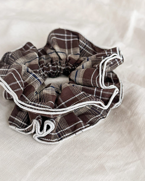 Old Mill Plaid Scrunchie