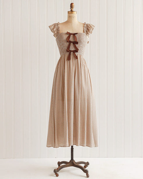 Cassandra Gingham Dress