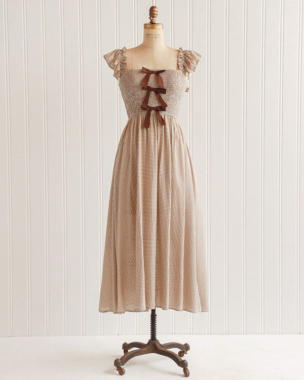 Cassandra Gingham Dress