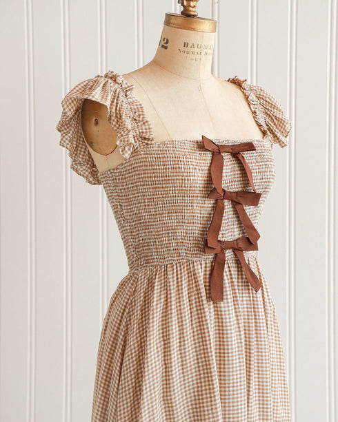 Cassandra Gingham Dress