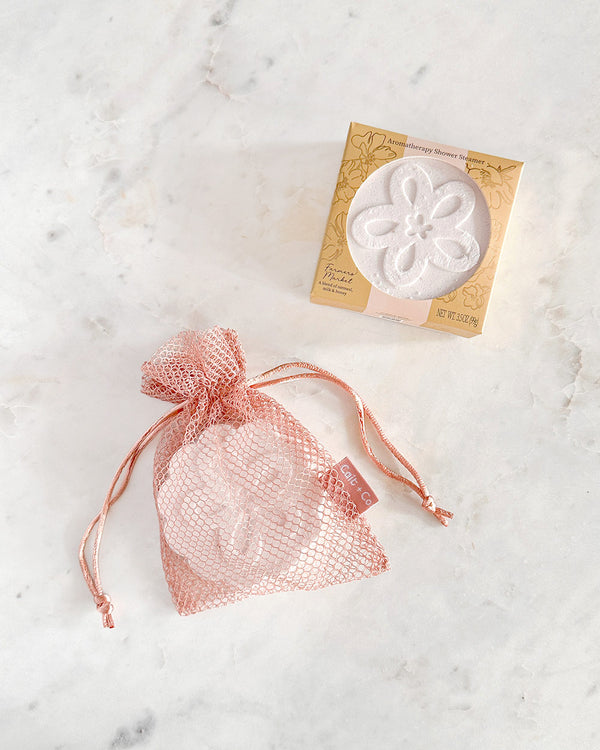 Wild Blossom Shower Steamer - Oatmeal, Milk, & Honey