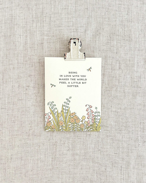 Wildflowers Love Greeting Card