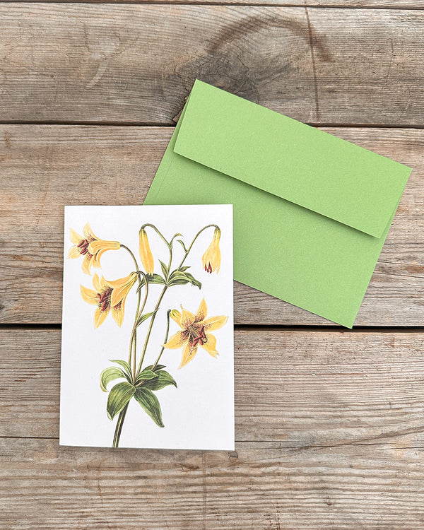 Yellow Lily Card