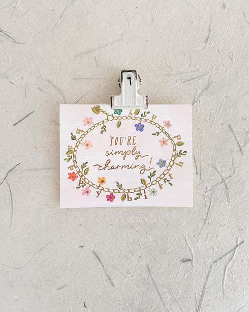Simply Charming Card