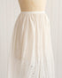 Antique White Cotton Petticoat Skirt / Adored Vintage / Morning Flutters Skirt