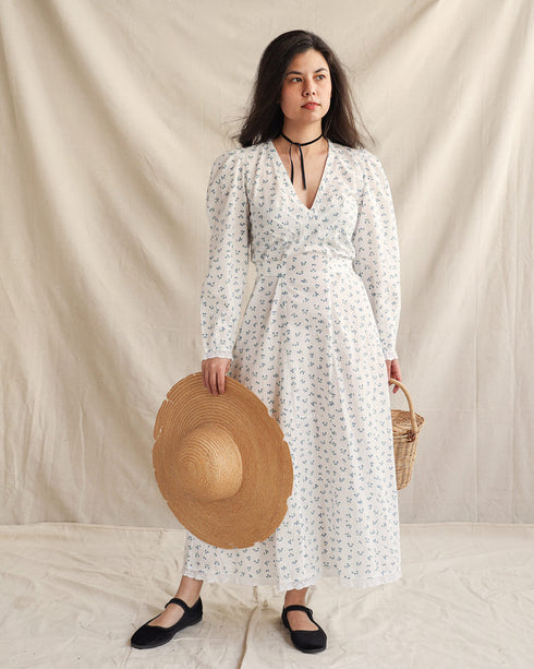 Sustainable Vintage Inspired Dresses / Emmeline Dress by Atèlette