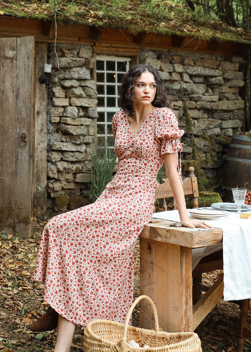 The Florenzia Dress - Atèlette-Adored Vintage