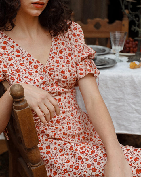The Florenzia Dress - Atèlette-Adored Vintage