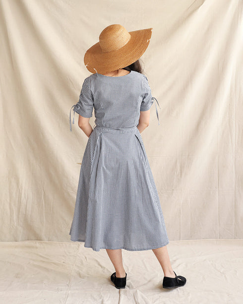 Sustainable Vintage Inspired Clothing / Oppedette Dress by Atèlette