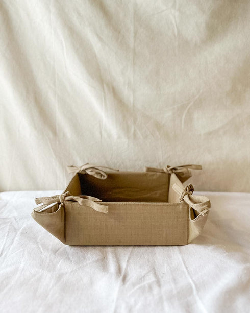 Cotton Storage Tray - Beige