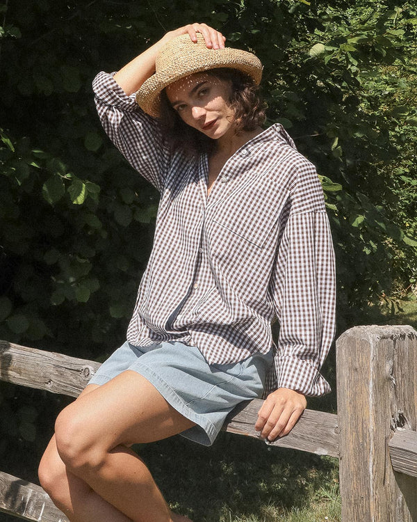 Farm to Table Gingham Top