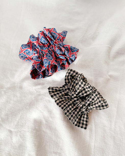Solstice Ruffle Scrunchie