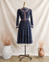 Call of Home Dress-vintage 1970s Gunne Sax denim prairie dress-Adored Vintage