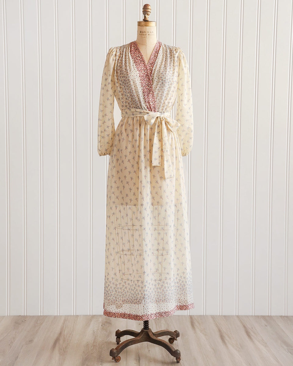 Vintage 1970s Maxi Dress / Vintage 70s Dress / Floriste Maxi Dress – Adored  Vintage