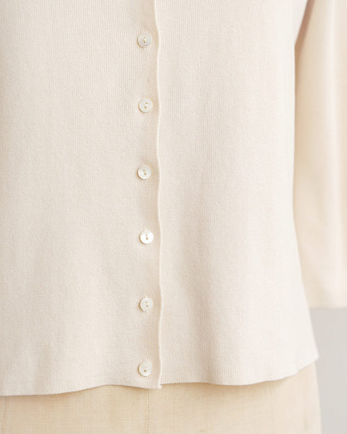 Plaisance Silk Cardigan