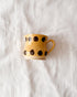 Yellow Brown Dot Creamer