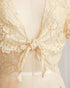 1930s Ivory Lace Top