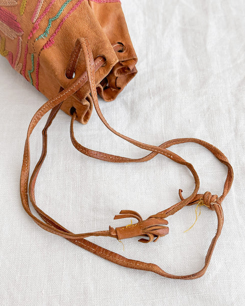 Sunbloom Leather Bag