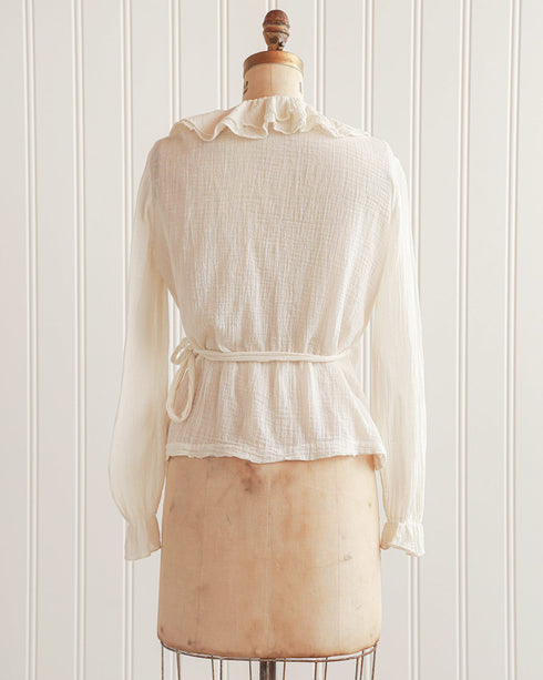 1970s Henri Bendel Wrap Top