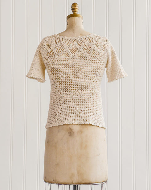 Loreen Crochet Top